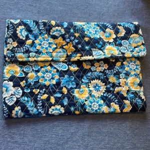 Handmade quilted material tablet/laptop soft case